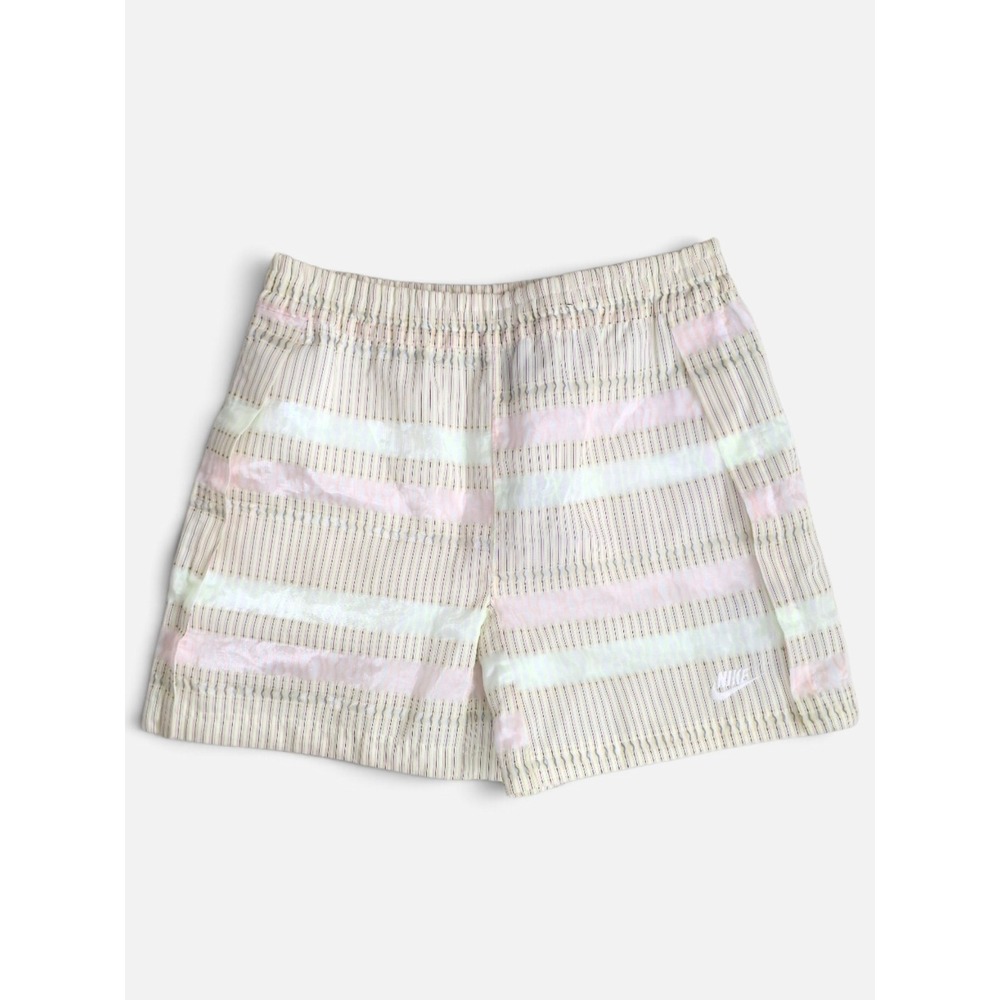 Nike NWT Women's Sportswear Earth Day Pastel Striped Athletic Shorts